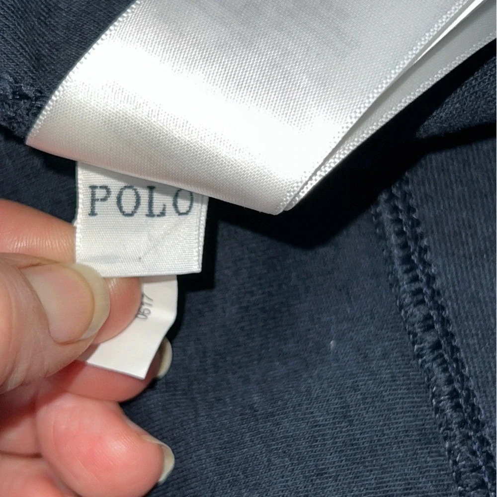 Ralph‎ Lauren Polo Sweater Men's XXL Blue Performance Pullover 1/4 Zip Golf
